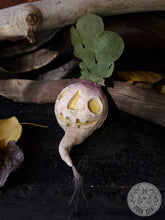 Load image into Gallery viewer, Samhain Turnip Jack O Lantern Art Doll