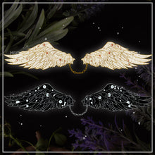 Load image into Gallery viewer, Biblical Angel Wings Chained Pins +colors
