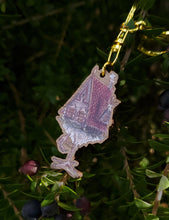 Load image into Gallery viewer, Baba Yaga's Hut Wooden Charm