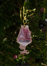 Load image into Gallery viewer, Baba Yaga's Hut Wooden Charm