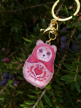 Load image into Gallery viewer, Bear Matryoshka Wooden Charm