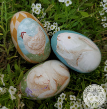 Load image into Gallery viewer, Hand Painted Easter Egg + Lamb