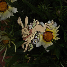 Load image into Gallery viewer, SECONDS Henryk Hare Enamel Pin