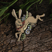 Load image into Gallery viewer, SECONDS Henryk Hare Enamel Pin
