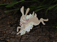 Load image into Gallery viewer, SECONDS Henryk Hare Enamel Pin