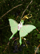 Load image into Gallery viewer, Luna Moth Charm