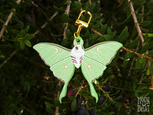 Load image into Gallery viewer, Luna Moth Charm