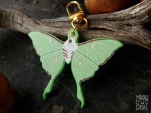Load image into Gallery viewer, Luna Moth Charm
