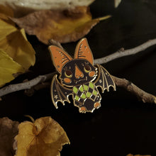 Load image into Gallery viewer, Halloween Bat Enamel Pin