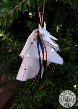 Load image into Gallery viewer, Mari Lwyd Ornament - Winter's Night