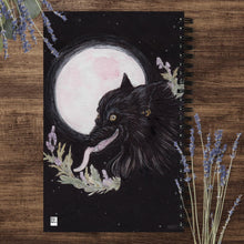 Load image into Gallery viewer, Werewolf Spiral Notebook