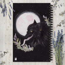 Load image into Gallery viewer, Werewolf Spiral Notebook