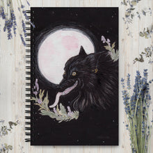 Load image into Gallery viewer, Werewolf Spiral Notebook