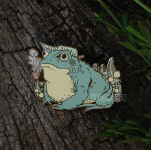 Load image into Gallery viewer, SECONDS Archibald Toad Enamel Pin