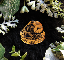 Load image into Gallery viewer, SECONDS Black Sheep Enamel Pin

