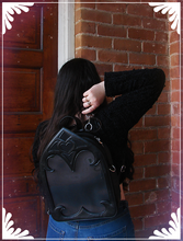 Load image into Gallery viewer, Magical Cathedral Ita Bag - Midnight Black