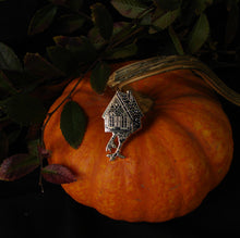 Load image into Gallery viewer, Baba Yaga Witch Enamel Pin