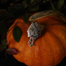 Load image into Gallery viewer, Baba Yaga Witch Enamel Pin
