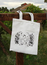 Load image into Gallery viewer, Happy Chickens Tote Bag
