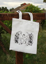 Load image into Gallery viewer, Happy Chickens Tote Bag