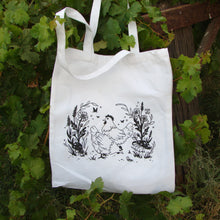 Load image into Gallery viewer, Happy Chickens Tote Bag