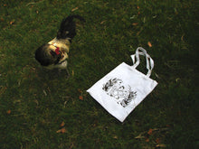 Load image into Gallery viewer, Happy Chickens Tote Bag