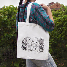Load image into Gallery viewer, Happy Chickens Tote Bag