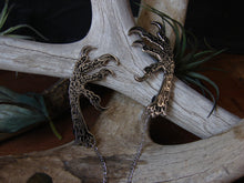 Load image into Gallery viewer, Raven Feet Chained Enamel Pins