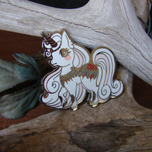 Load image into Gallery viewer, SECONDS Conquest Unicorn Enamel Pin