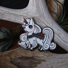 Load image into Gallery viewer, SECONDS Conquest Unicorn Enamel Pin
