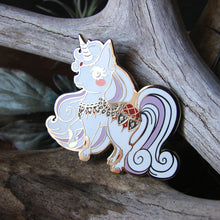 Load image into Gallery viewer, SECONDS Conquest Unicorn Enamel Pin