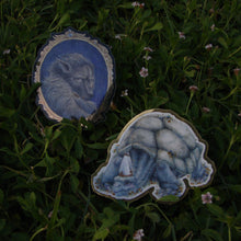 Load image into Gallery viewer, Miriel Turtle Pope Sticker - Metallic Gold