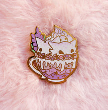Load image into Gallery viewer, Ghost Trio Latte Enamel Pin