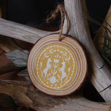 Load image into Gallery viewer, Unicorn Hex Sign - Honey Yellow