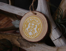 Load image into Gallery viewer, Unicorn Hex Sign - Honey Yellow