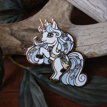 Load image into Gallery viewer, SECONDS Hope Unicorn Enamel Pin
