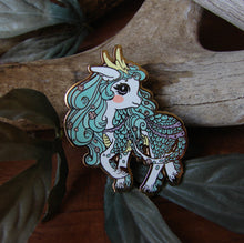 Load image into Gallery viewer, SECONDS Kirin Pony Enamel Pin
