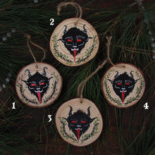 Load image into Gallery viewer, Krampus Hand-Painted Ornament