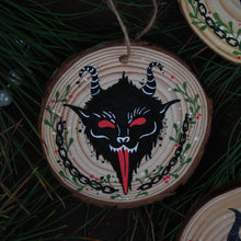 Load image into Gallery viewer, Krampus Hand-Painted Ornament