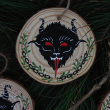Load image into Gallery viewer, Krampus Hand-Painted Ornament