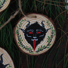 Load image into Gallery viewer, Krampus Hand-Painted Ornament
