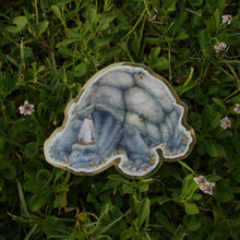 Load image into Gallery viewer, Miriel Turtle Pope Sticker - Metallic Gold