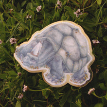 Load image into Gallery viewer, Miriel Turtle Pope Sticker - Metallic Gold
