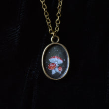 Load image into Gallery viewer, Amanita Mushroom Painted Pendant