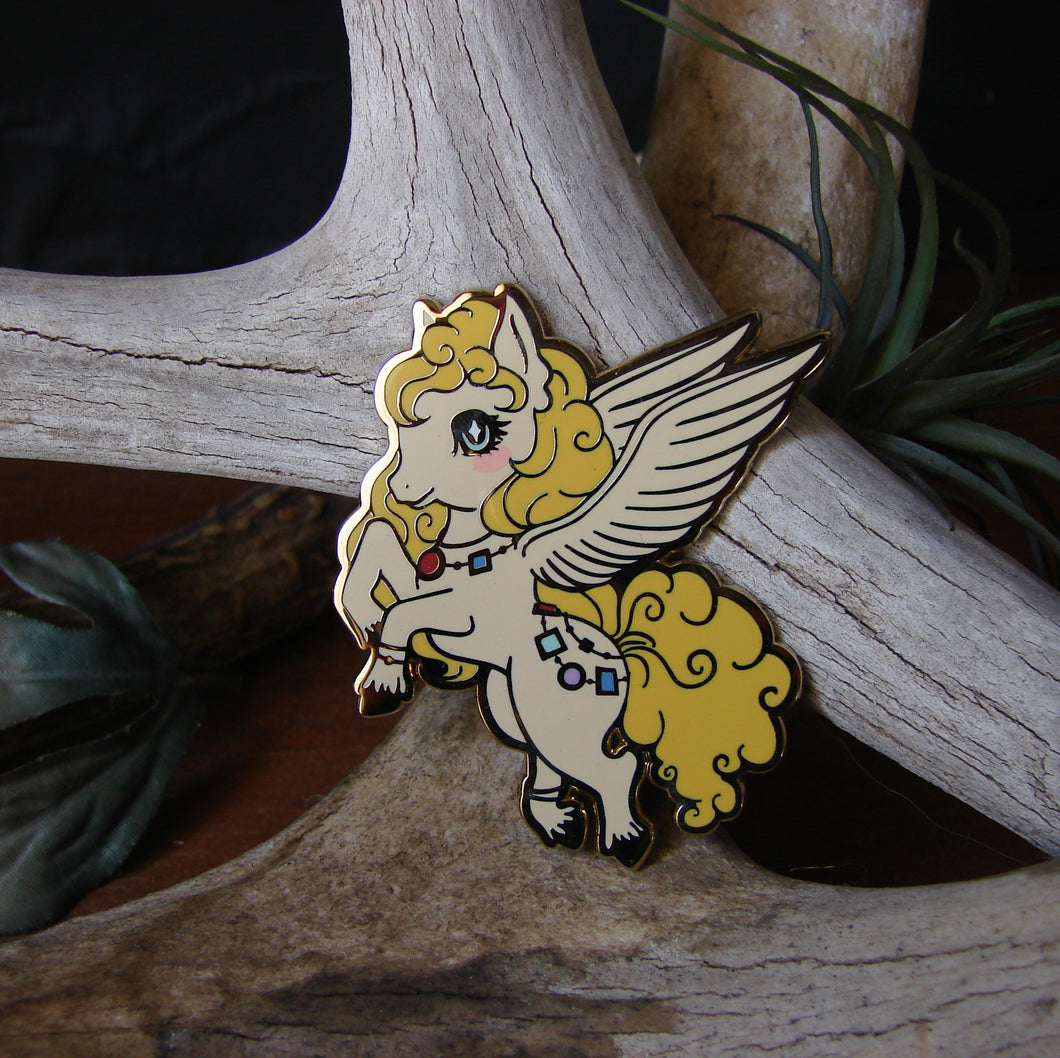 SECONDS Pegasus Pony Enamel Pin