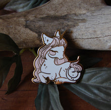 Load image into Gallery viewer, Sleepy Unicorn Enamel Pin