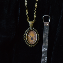 Load image into Gallery viewer, Black Widow Painted Pendant