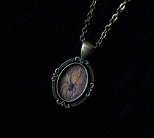 Load image into Gallery viewer, Black Widow Painted Pendant