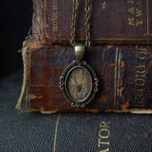 Load image into Gallery viewer, Black Widow Painted Pendant