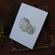 Load image into Gallery viewer, Archibald Toad Print 5 x 7